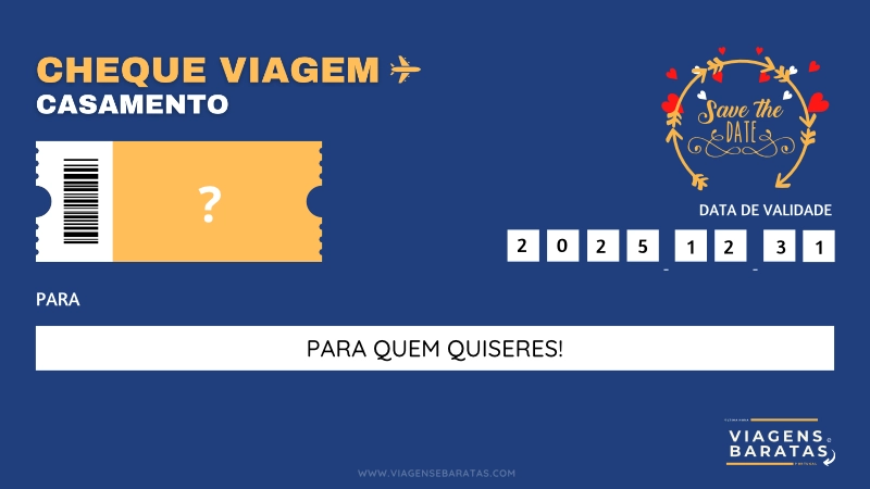 Cheque Casamento