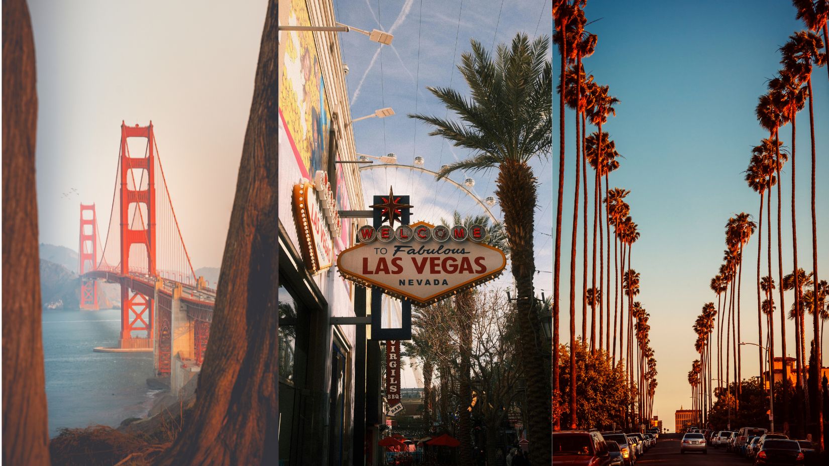 SÃO FRANCISCO + LAS VEGAS + LOS ANGELES