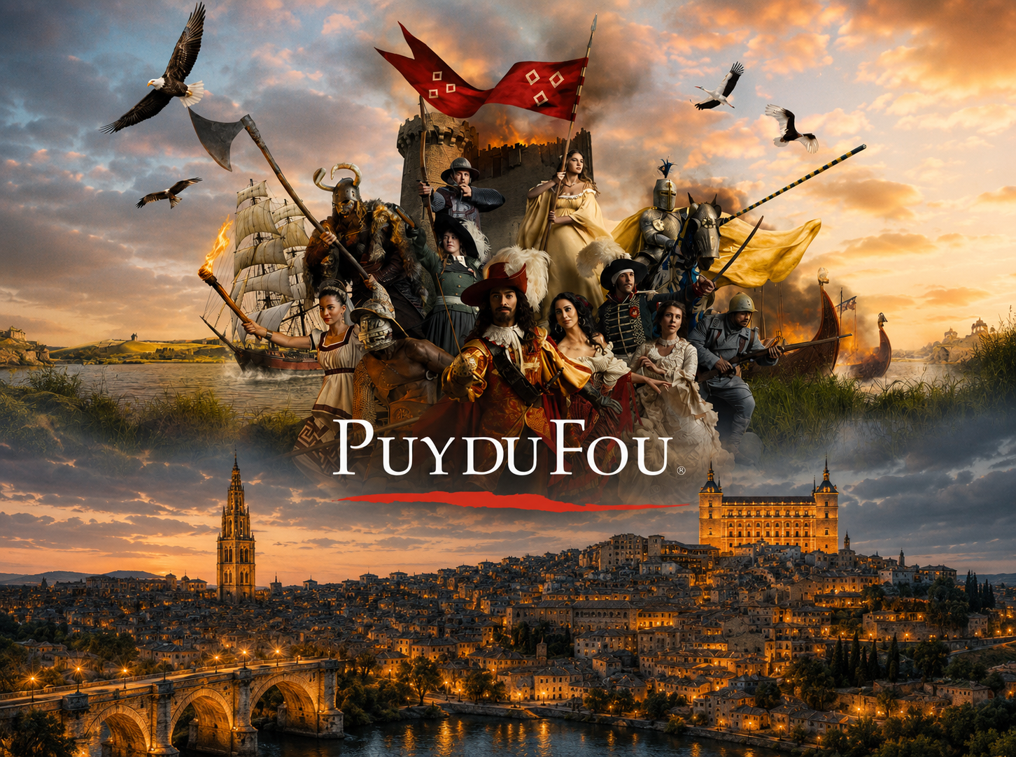 TOLEDO + PARQUE PUY DU FOU
