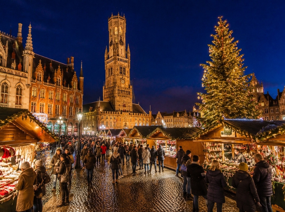 BRUGES - MERCADOS DE NATAL