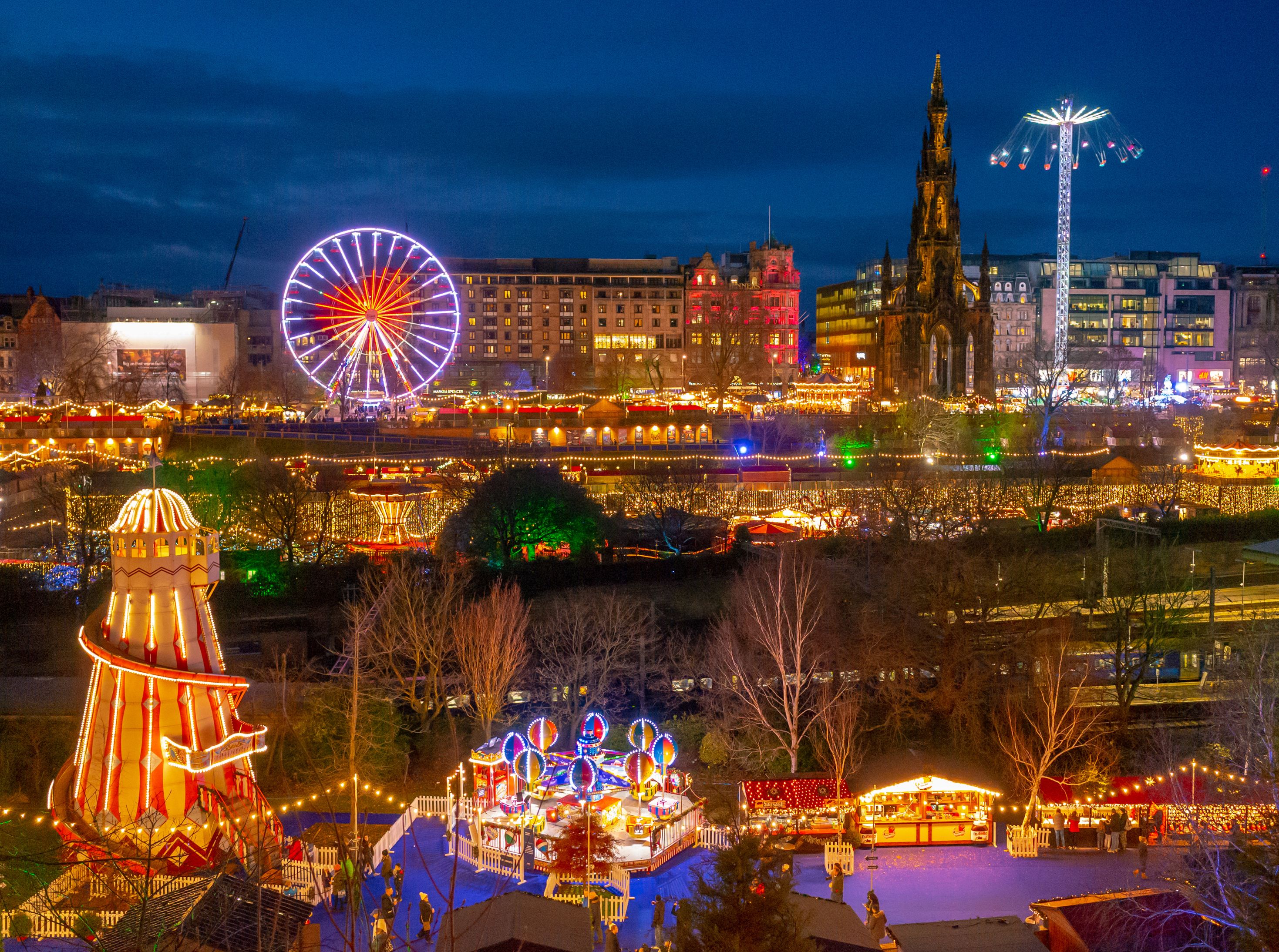 EDIMBURGO - MERCADOS DE NATAL