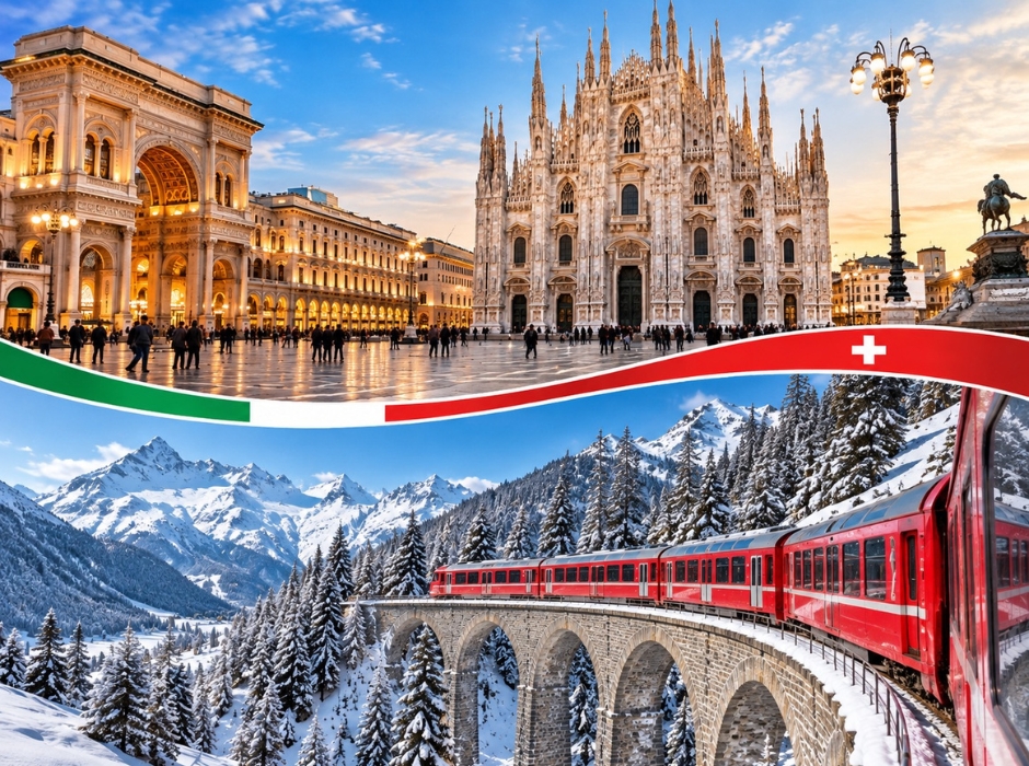 MILÃO + BERNINA EXPRESS