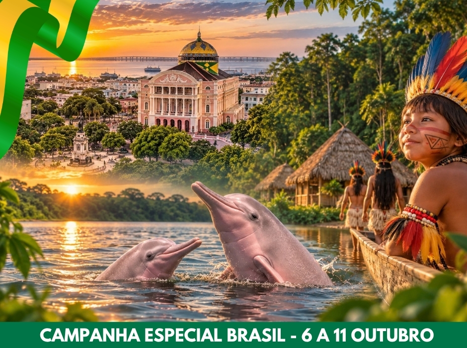 CAMPANHA ESPECIAL BRASIL - AMAZÓNIA, MANAUS