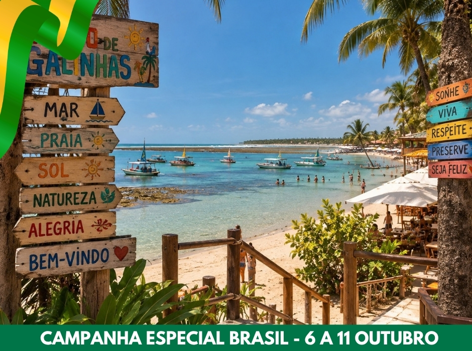 CAMPANHA ESPECIAL BRASIL - PORTO GALINHAS