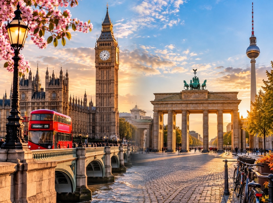 LONDRES + BERLIM