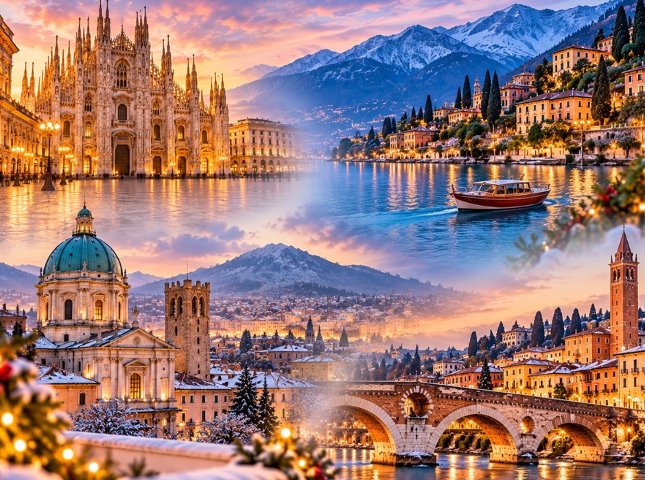 DE MILÂO A VERONA (4 DESTINOS)