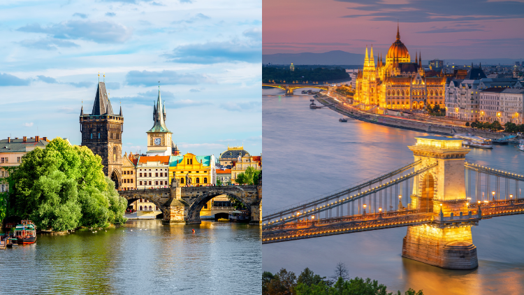 PRAGA + BUDAPESTE 