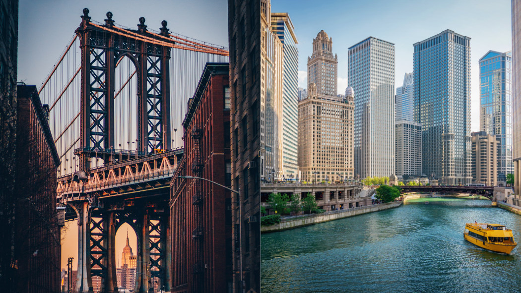 NOVA IORQUE + CHICAGO