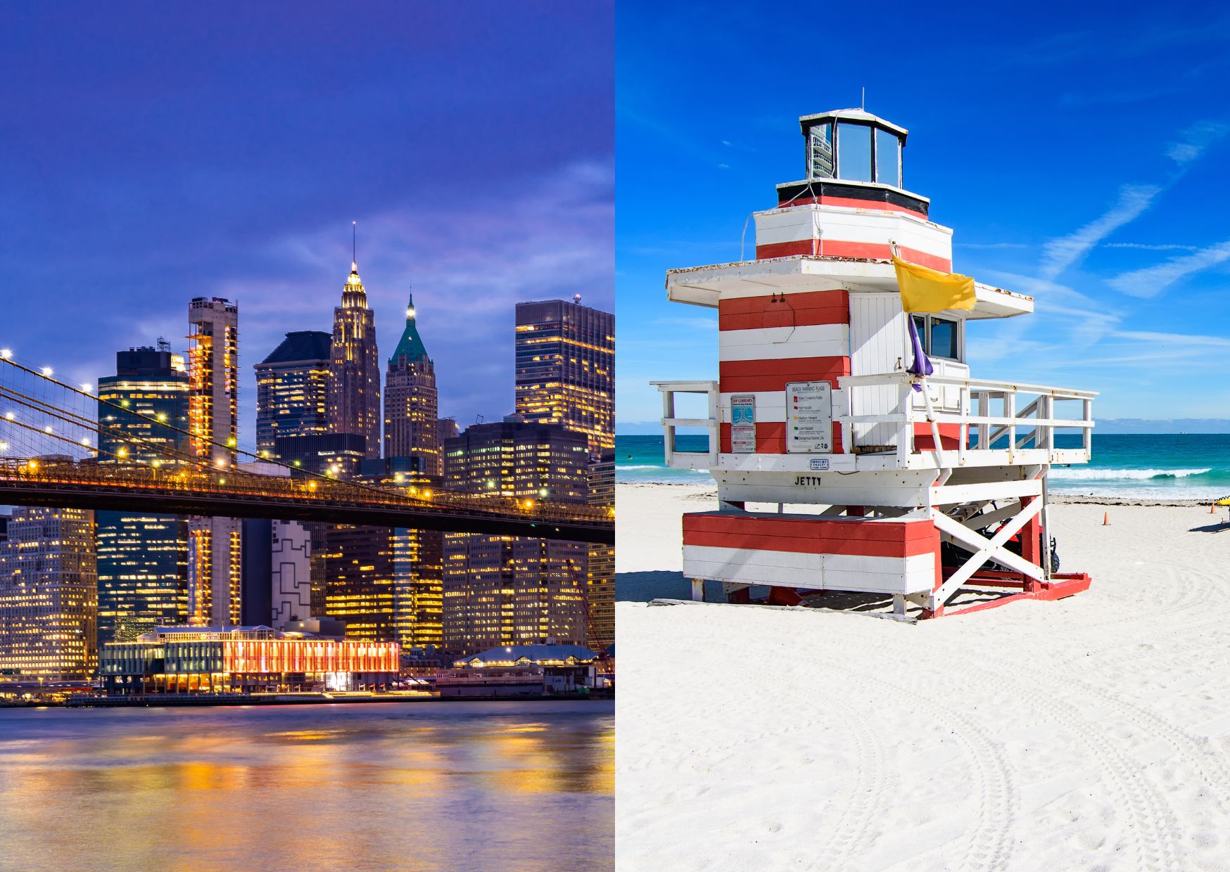 NOVA IORQUE + MIAMI